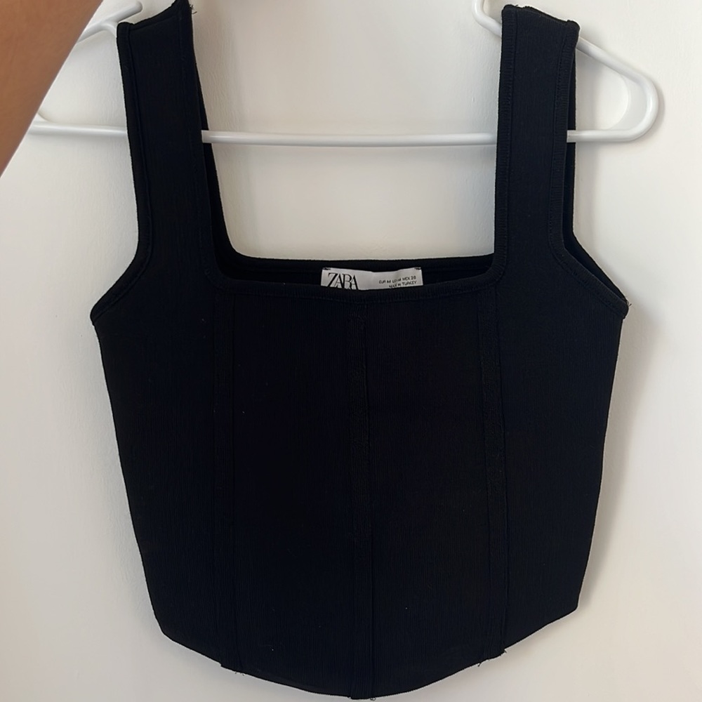 Zara Corset Style Tank Top